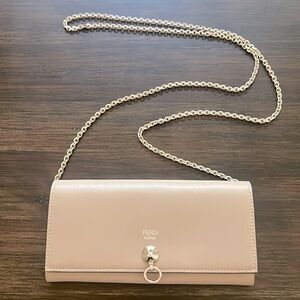 Fendi ABClick Chain Wallet